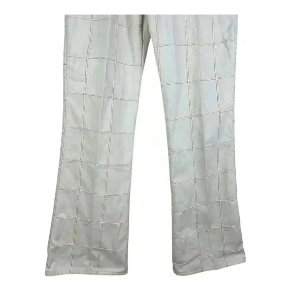 Vintage 70’s Rappers Patchwork Bell Bottom Jeans Hippie USA TAG 33 - Picture 3 of 15